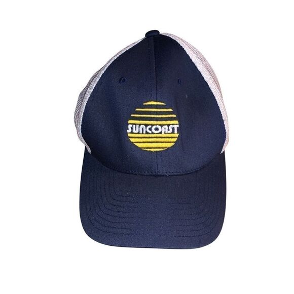 Flex Fit Sun Coast Work Safe Fitted Style Trucker Hat - Picture 1 of 10